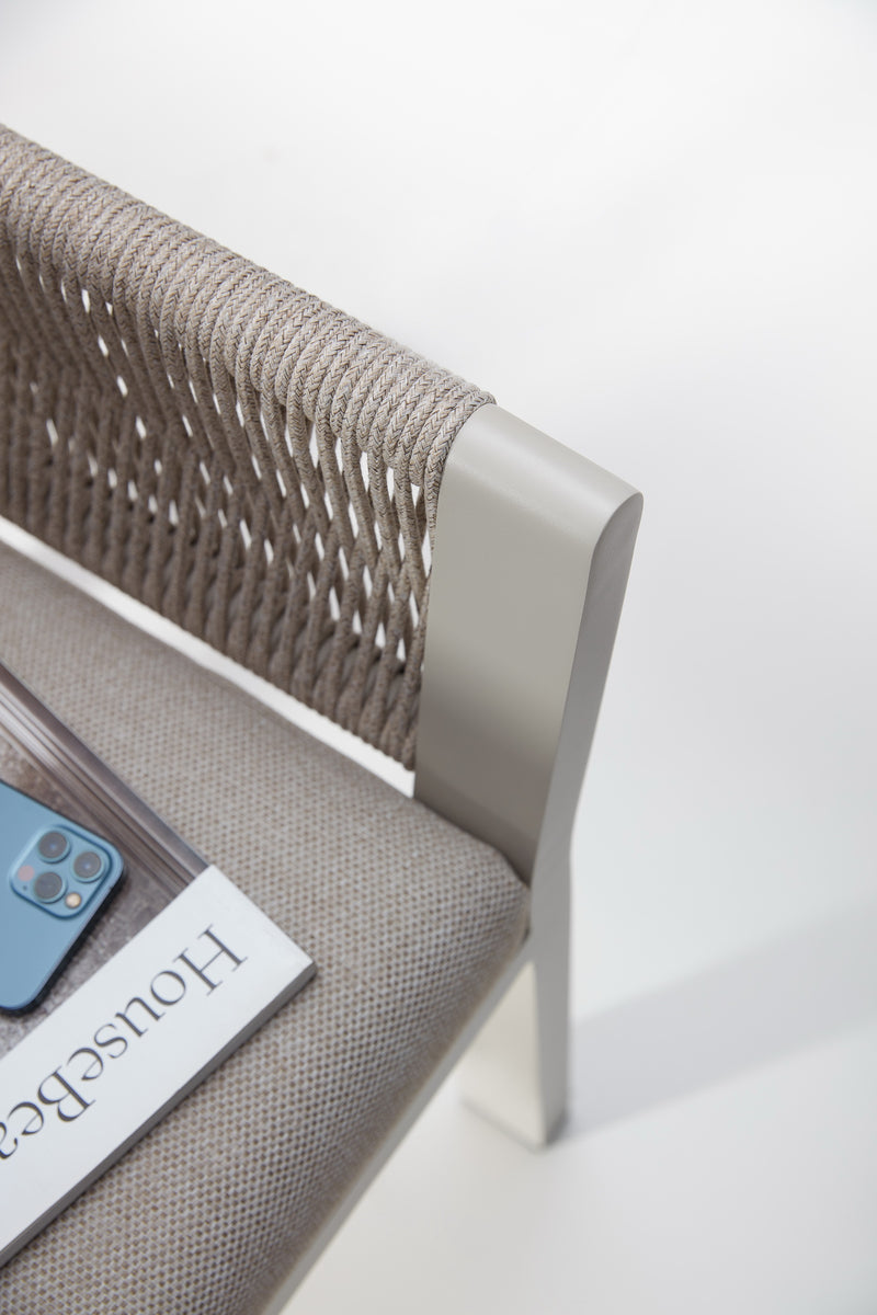 LIVING BORROMEO TAUPE + MESA DE CENTRO