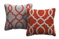 Cojin decorativo para exteriores (tonalidades naranja)
