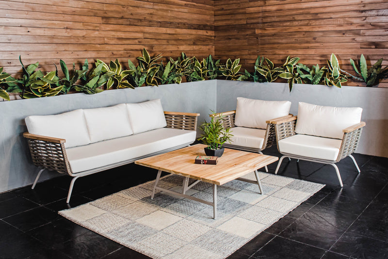 LIVING MONTECARLO + MESA DE CENTRO (CUSTOM MADE)
