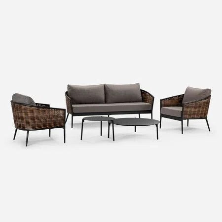 LIVING MUSES DARK NATURAL + MESA DE CENTRO
