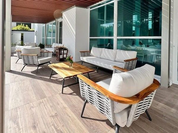 LIVING MONTECARLO + MESA DE CENTRO (CUSTOM MADE)