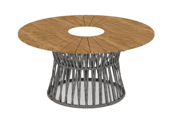 Mesa de comedor Francia o Montecarlo 150 tablero teca