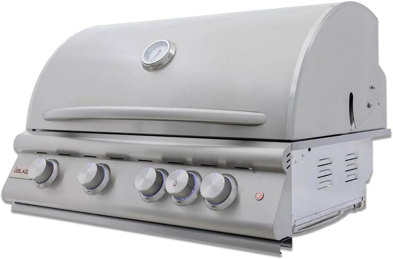 Asador empotrable 40" 5 quemadores LTE+ (pedido 60 a 90 dias)