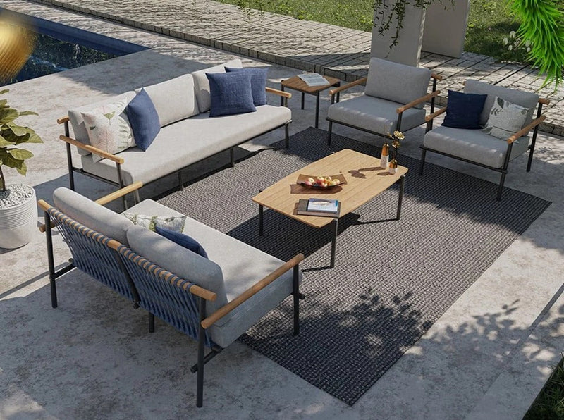 LIVING BAMBOO 3-1-1+MESA DE CENTRO (CUSTOM MADE)