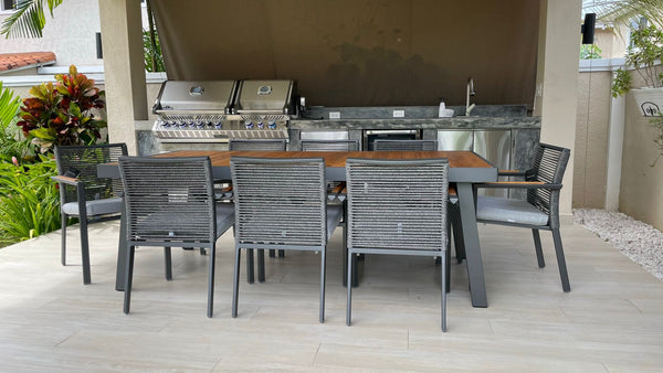 COMEDOR BOSTON 8 PUESTOS (CUSTOM MADE)