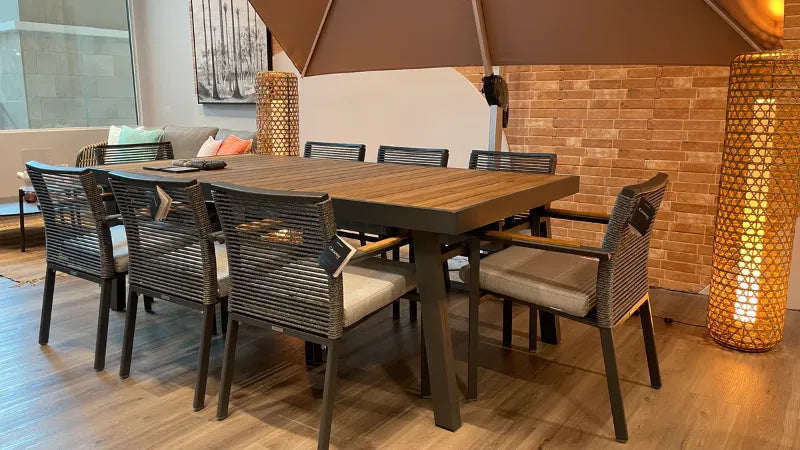 Mesa de comedor Boston rectangular 225 HPL o Madera