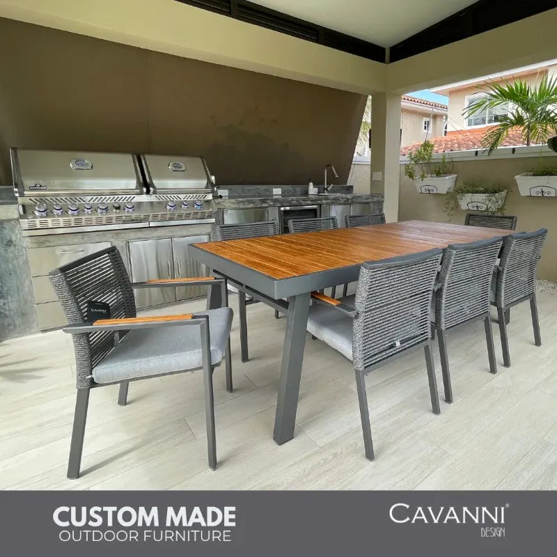 Mesa de comedor Boston rectangular 225 HPL o Madera