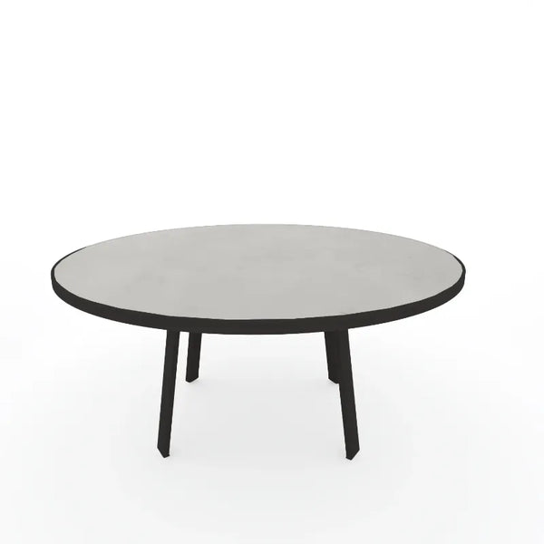Mesa de comedor Boston circular 120 Diametro HPL o Madera