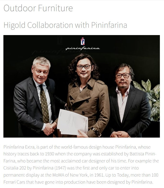 UMBRELLA WING HIGOLD BY PININFARINA