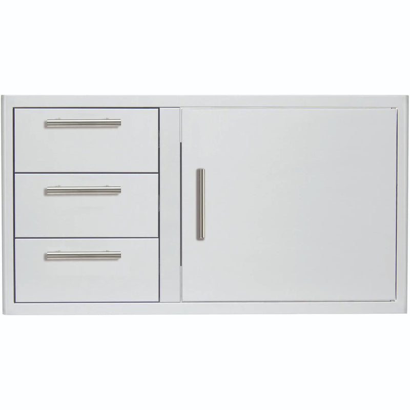 Combo triple cajón con puerta 39" (pedido 60 a 90 dias)
